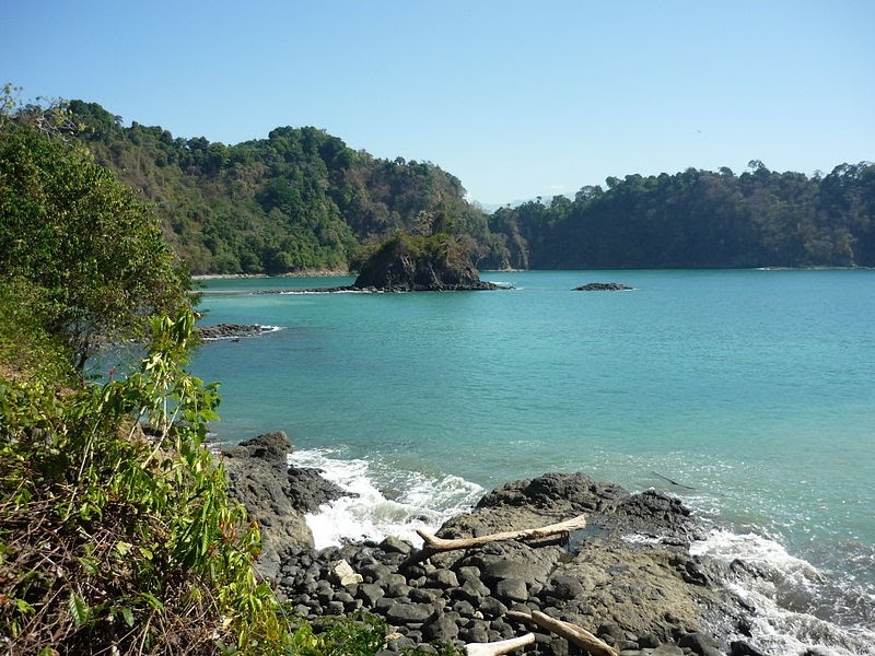 Tombolo, vue du Parc Manuel Antonio